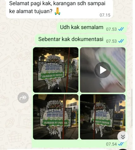 Pengiriman Papan Bunga Selamat Gandasuli Brebes