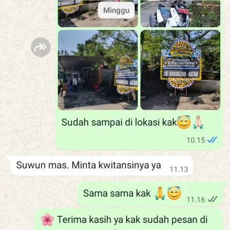 Pengiriman Papan Bunga Duka Gandasuli Brebes