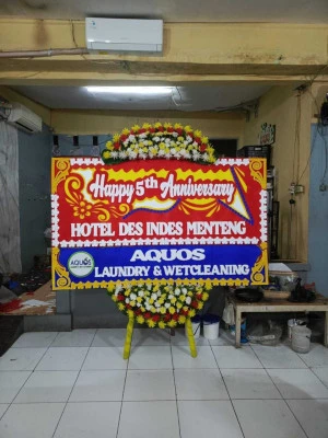 Papan Bunga di Gandasuli Brebes