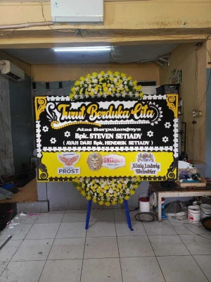 Papan Bunga di Gandasuli Brebes